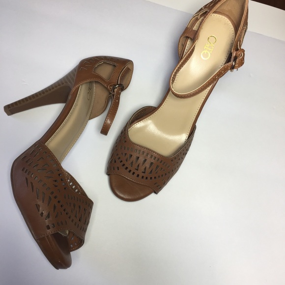 Cato Shoes - Cato Brown Heels Never used Size 8